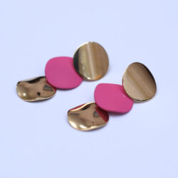 Pink Drop Earrings
