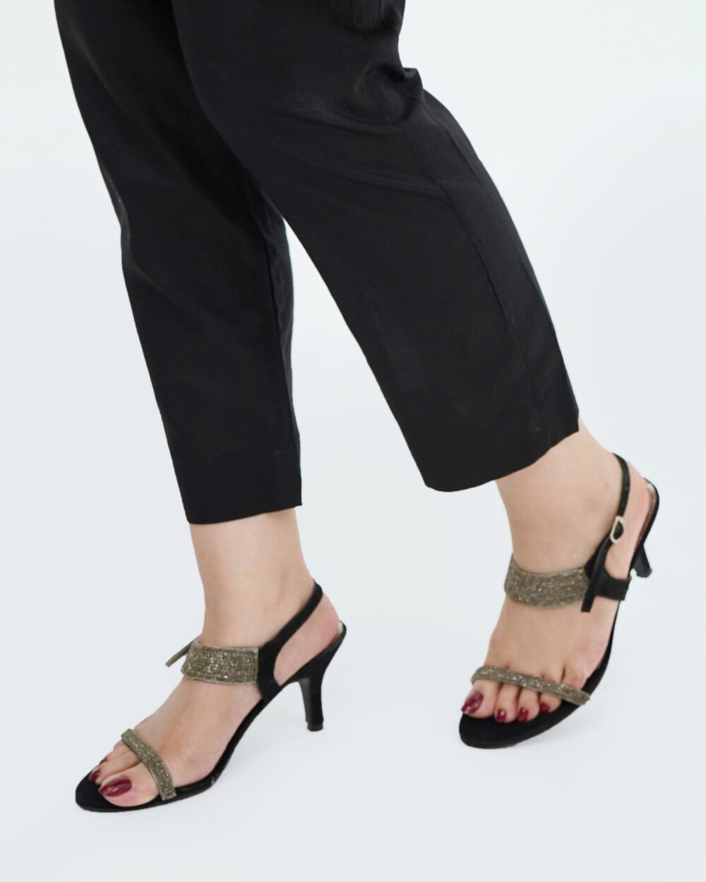 Black Cigarette Pants - Image 2